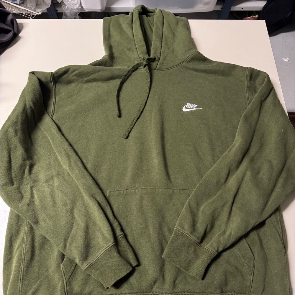 Nike Green Sweatshirt Hoodie